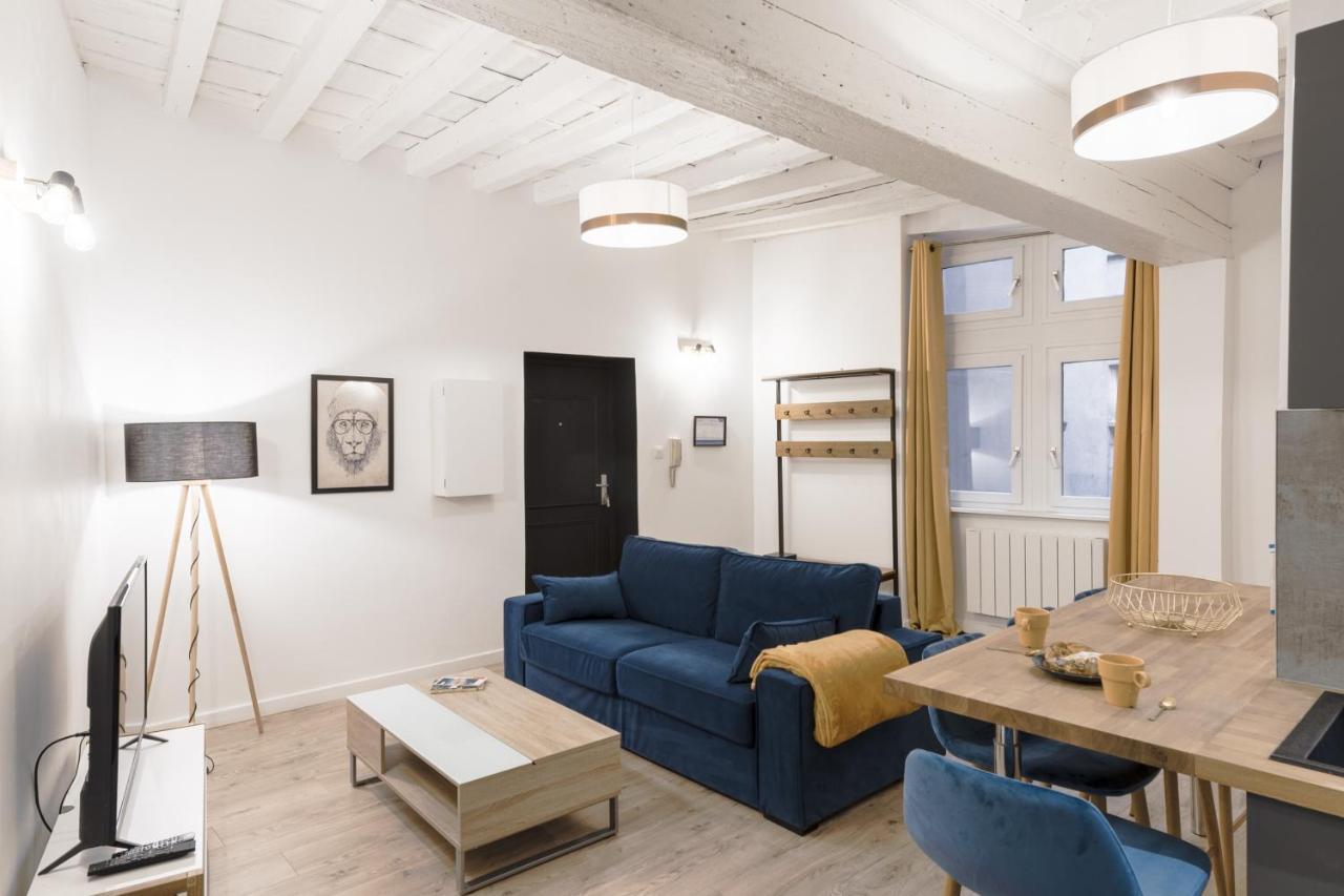 Ferienwohnung LE NID DU LION - Joli T2 quartier St Georges au calme Lyon Exterior foto